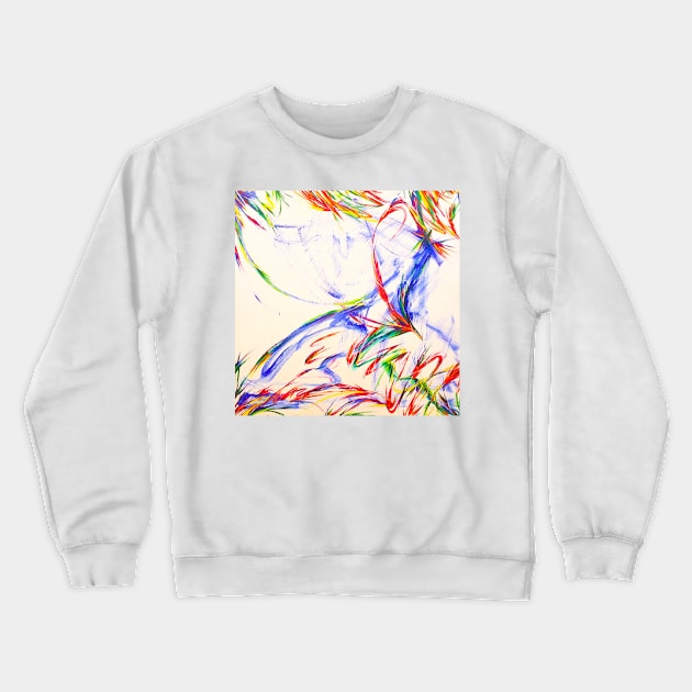 Rip Rap - My Original Art Crewneck Sweatshirt by MikeMargolisArt